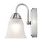 Nuvo Lighting 8W LED 1-Light Vanity, 3K, Brushed Nickel with Alabaster Glass 62/1567 - alternate 6